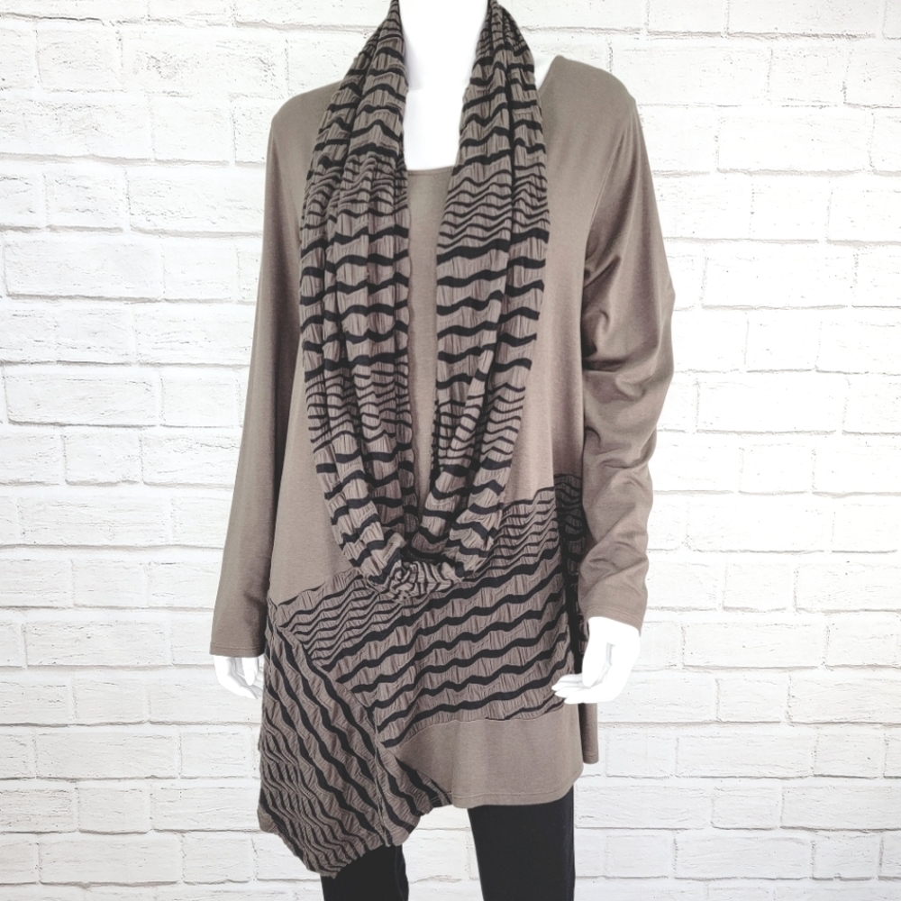 Chalet 2 PC Tunic/Scarf Set Size:XL